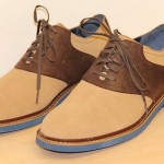NIB Cole Haan Air Harrison Eva Saddle Leather Suede Shoes Oxfords Sz 12
