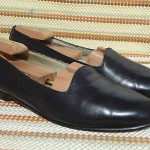BRAGANO COLE HAAN SHOES MEN SIZE 9.5 M  LOAFERS BLACK LEATHER