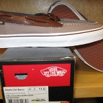 VANS  Zapato Del Barco Mens SNEAKERS SHOES Cloud Burst Brunette Size 11 Reg $65