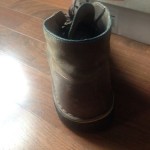 Clarks Desert Boots Taupe Suede Sz 8 Pre Owned