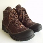 Mens Clarks Brown Leather Indie Grunge Hiking Trail Ankle Boots size 13 M