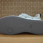 NEW HUGO BOSS BLACK MENS ‘SUMON’ SNEAKERS IN WHITE SIZE US 9, UK 8, EU 42