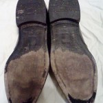 Hugo Boss Loafers Sz 10 Chesterfield Mocassins Black Leather Excellent Condition