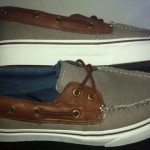 Vans Zapato Del Barco Size M-8 W-9.5 Two Tone (Leather)