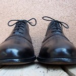 Cole Haan Mens Dress Shoes Size 9D Black Leather Comfort Lace Up Italian Oxford