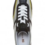 NIB HUGO BOSS ORANGE MENS CASUAL SILVANS FASHION SNEAKERS SHOES BLUE 10 $150