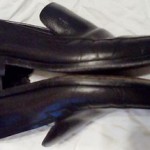 Hugo Boss Loafers Sz 10 Chesterfield Mocassins Black Leather Excellent Condition
