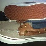 Vans Zapato Del Barco Size M-8 W-9.5 Two Tone (Leather)