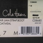 Awesome Cole Haan Distressed Strap “Liam” Boots Mens 7M!  Ret $280 STEAL!