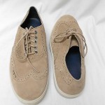 Cole Haan Mens Bergen Wingtip Suede Low Top Sneaker Oxford Shoes Size 10 M
