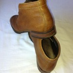 Cole Haan C09799 UG12 Size 9 M Nike Air Boot Tan Brown Leather Made In India Men