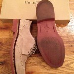 Cole Haan Tan Suede Wintip Oxfords Size 9