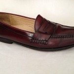COLE HAAN mens Size 11 brown leather penny loafers slip on casual shoes