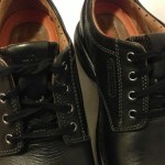Clarks Structured Lace Up Oxford Shoes Black Mens 11 M *Excellent