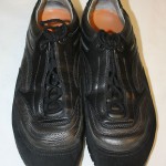Mens Boss by Hugo Boss Black Leather Lace Up Casual Shoes Size 10M