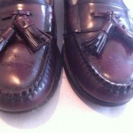 Cole Haan City Pinch Tassel Loafers (3507) Burgundy Leather Mens Size 7.5 D