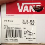 Vans shoes Old Skool Navy Size 10
