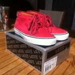 Vans Chukka LX 69 Vault Size 9 Red/Sudan Brown Great Condition!!!