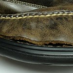 COLE HAAN Dark Brown Leather Slip-On Loafers – US 10.5 M