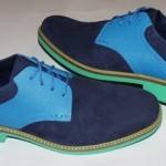 Cole Haan Great Jones Saddle Oxfords, Nubuck Upper, Peact/Topaz/Mnt, 9.5, New