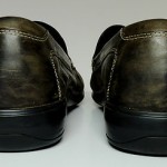 COLE HAAN Dark Brown Leather Slip-On Loafers – US 10.5 M