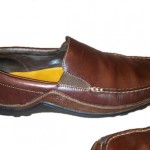 COLE HAAN SOFT BROWN LEATHER SOLE SLIP-ON LOAFER SZ 11.5