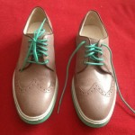 Cole Haan Nike Air Franklin Smoke Suede Wing Tip Oxford Size 9