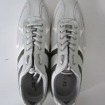 HUGO BOSS ORANGE Mens Semmio Leather Sneakers Sz EUR 43 (US 10) NEW