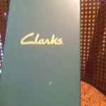 clarks shoes brown slip on 9 M