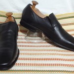 AWESOME COLE HAAN nike air MEN SHOES SZ 10 M BLACK LEATHER  LOAFERS