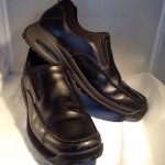 Cole Haan mens shoes 10 M black slip ons Nike Air