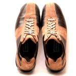 Mens Cole Haan 11.5 M Air Oxford Suede Brown Black Lace Up Dress Shoes