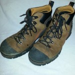 Timberland pro steel toe lace up leather boots men’s sz 13 W