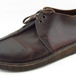 Clarks Brown Leather Lace Up Desert Boots Men Size 9 M