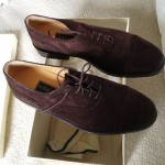 Men’s Cole Haan Dermot Brown Oxford Suede Shoes 8.5 D