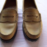Cole Haan Penny Loafer Light Brown Suede  Casual Dress Shoes Mens 10.5