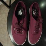 vans: men size: 11 deep red brand new