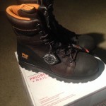 NEW 95553 Timberland PRO Men’s Rigmaster Safety Boots Brown Size 9.5 Medium