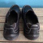 Clarks AXL Slip-On Loafers – Black Leather Shoes – Men’s US 11