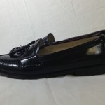 Cole Haan Burgandy Tassel Loafer Leather Slip on Dress Shoe GUC 12 D Wide