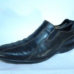 Cole Haan Nike Air Black Loafers Mens Leather Dress Shoes Size 11M Style C04054