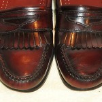 Cole Haan Men’s Burgundy Leather Kiltie Loafers Size 8-9 M