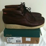 Mens Clarks Padmore Brown Oile