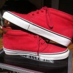 Vans Chukka LX 69 Vault Size 9 Red/Sudan Brown Great Condition!!!