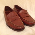 Mens Penny Loafers Cole Haan Drive Shoes Mocs Slip Ons Brown Size  11 M Leather