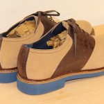 NIB Cole Haan Air Harrison Eva Saddle Leather Suede Shoes Oxfords Sz 12