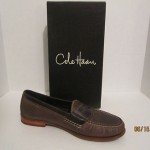 Cole Haan Pinch Penny Slip On Loafers CO9573 Chocolate/Tmoro NWB $148 Size 11 D