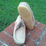 Clarks Originals Mens Sand Suede Leather Wallabees, Size 7M, Style No. 35405