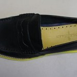New Cole Haan LUNARGRAND Penny Black / Volt Men Loafer Shoes size 9