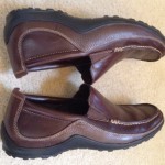 COLE HAAN Mens Brown Tumble Leather Gore Loafers Shoes 10.5 M